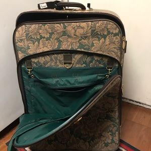 Floral Protocol luggage